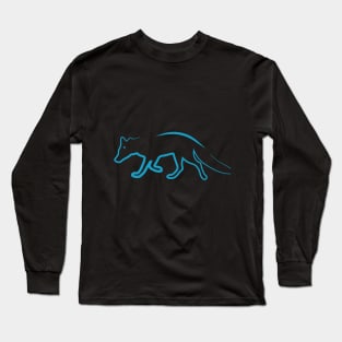 Animal design fox Long Sleeve T-Shirt